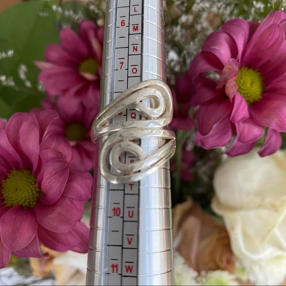 925 Sterling Silver Ring, size 8.5. Unisex - Picture 3 of 11